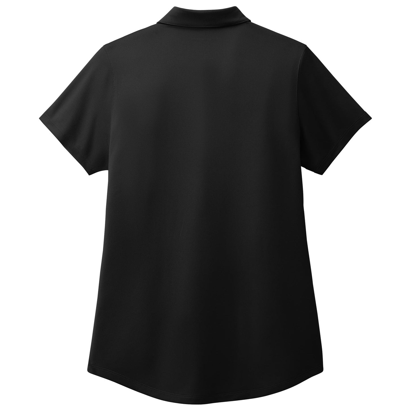Black Stretch Polo Shirts - Port Authority - Moisture-Wicking