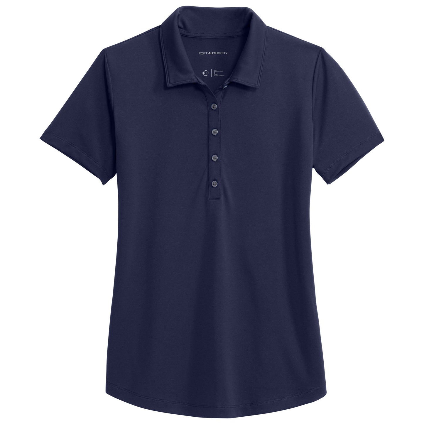 Deep Black Polo Shirts - Port Authority - Snag-Proof