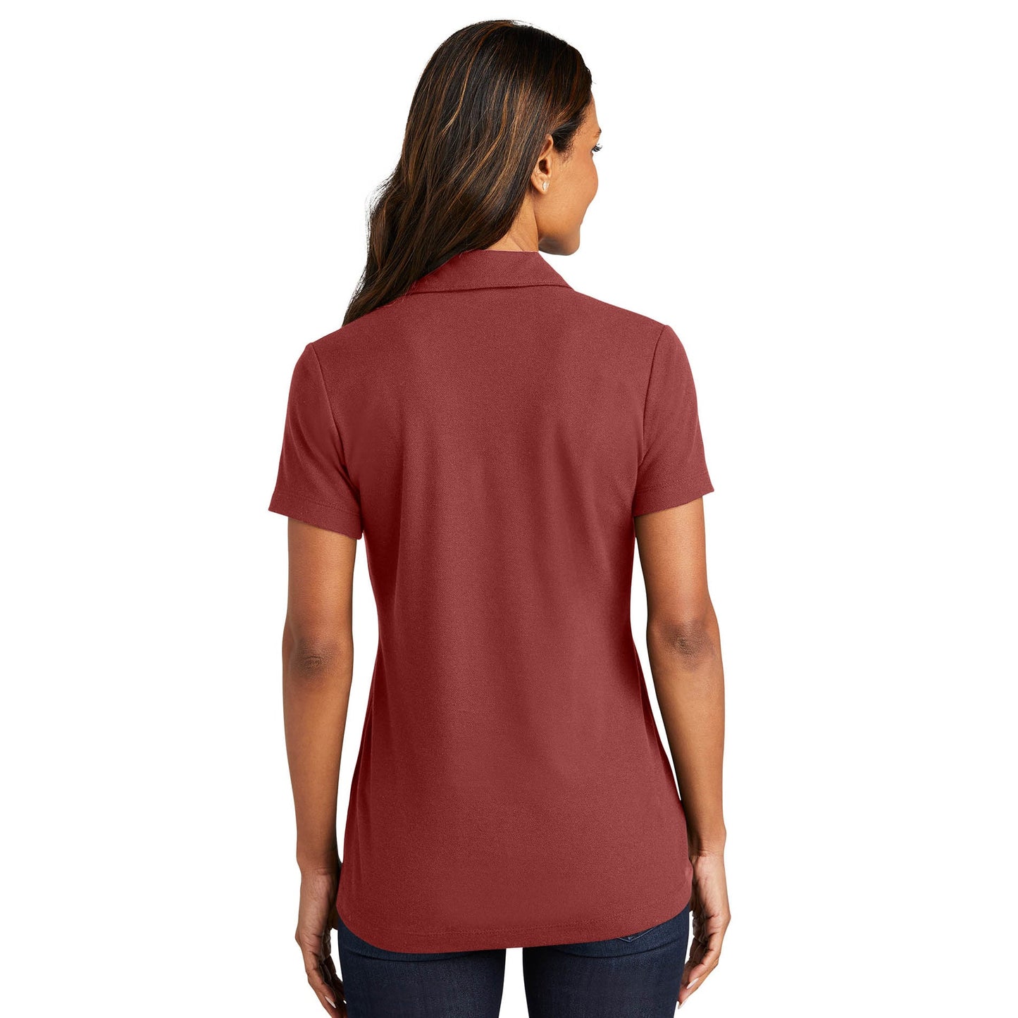 Black Polo Shirt - Port Authority - Eco-Friendly Design