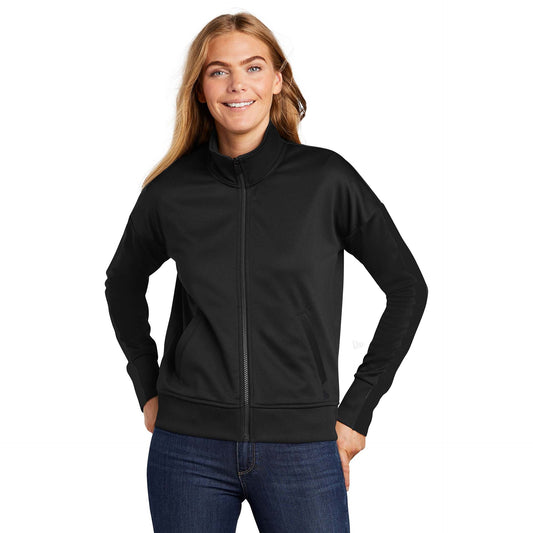 Black/Black Jacket - New Era - Cotton Blend, Sleek Design