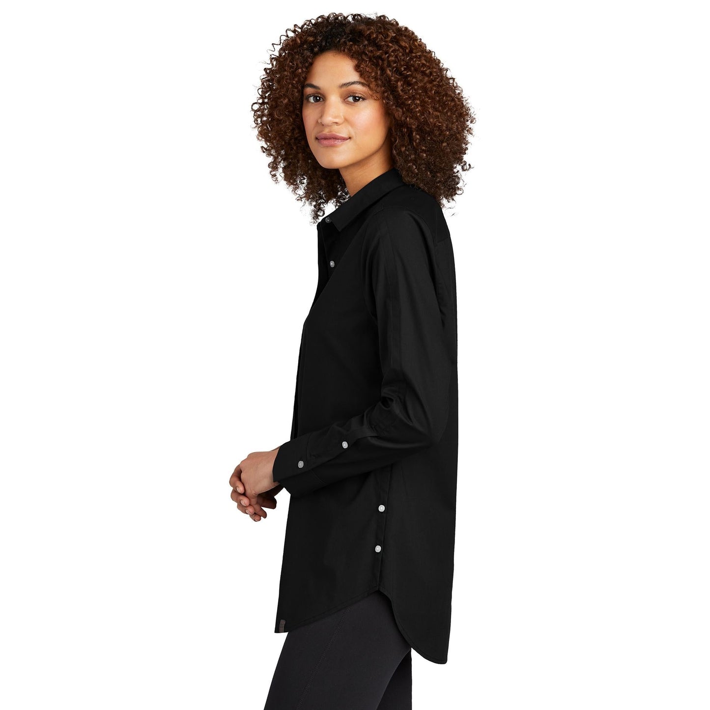 Blacktop Button Up Shirts - OGIO - Woven Tunic Slim Fit