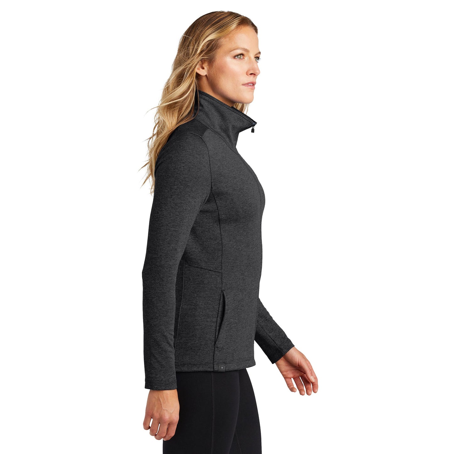 Blacktop Sweatshirts - OGIO - Ladies Pixel Full-Zip