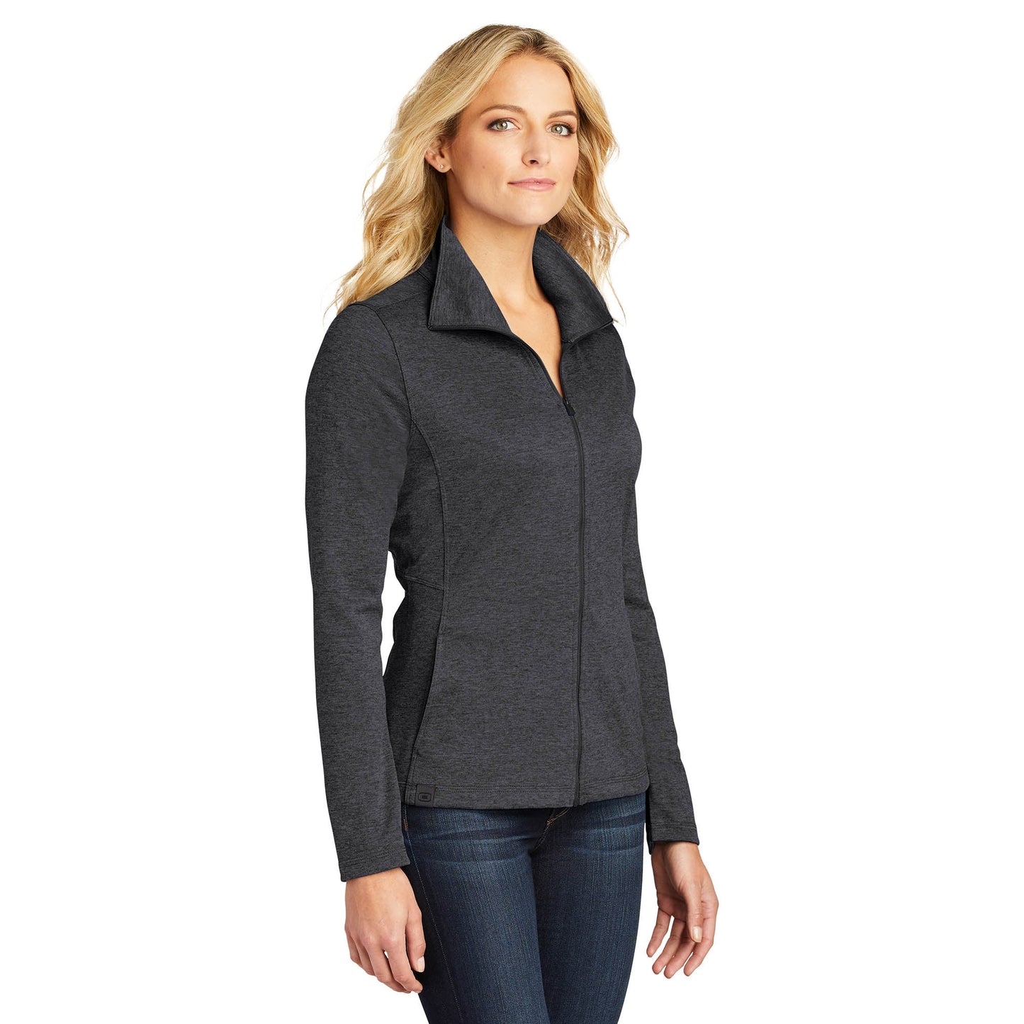 Blacktop Sweatshirts - OGIO - Ladies Pixel Full-Zip
