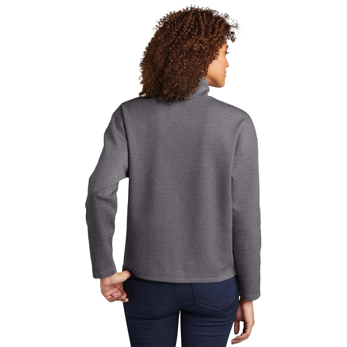 Blacktop Heather Sweatshirt - OGIO - Cowl Neck Design