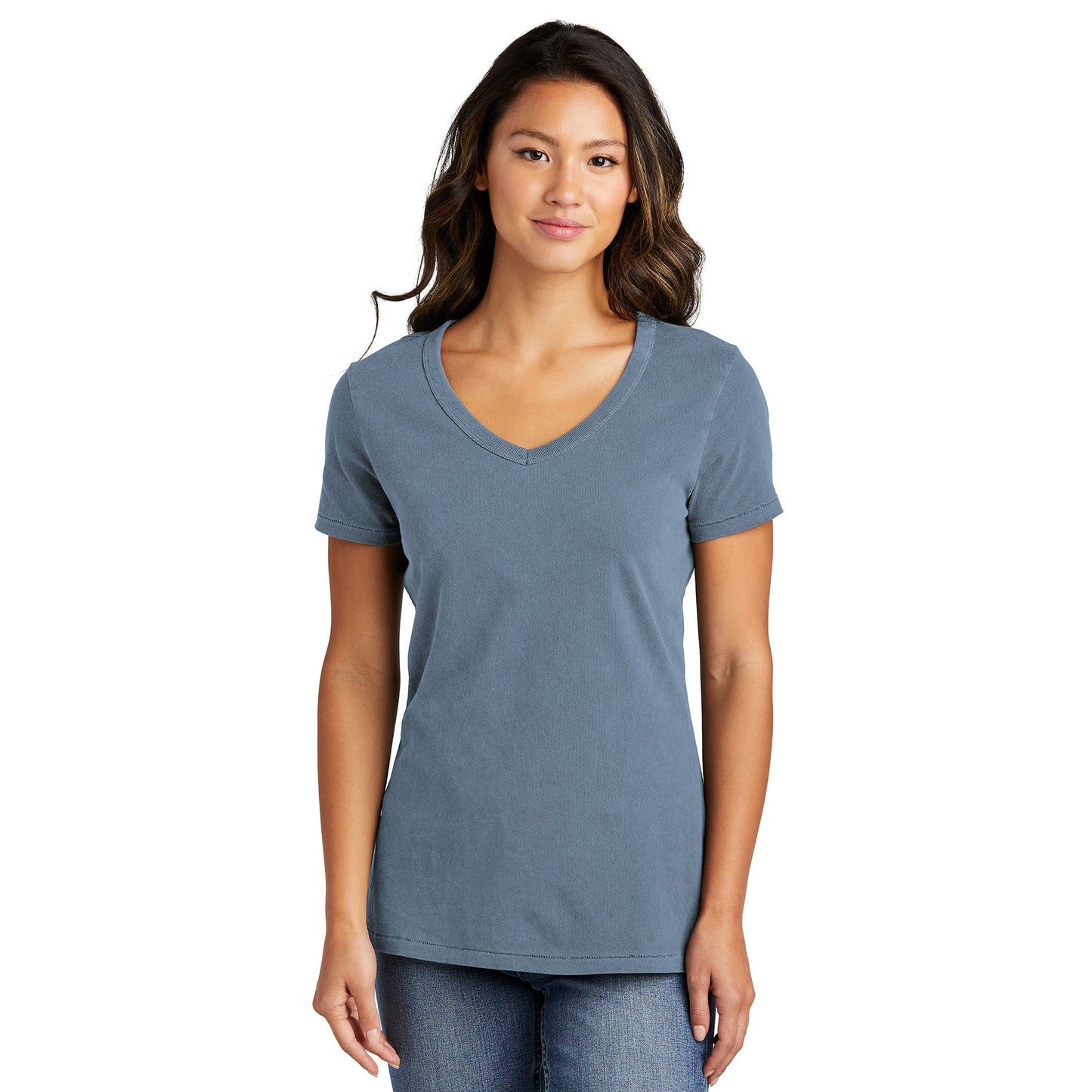 Blue Iris T-Shirt - Port & Company - Soft Cotton Blend