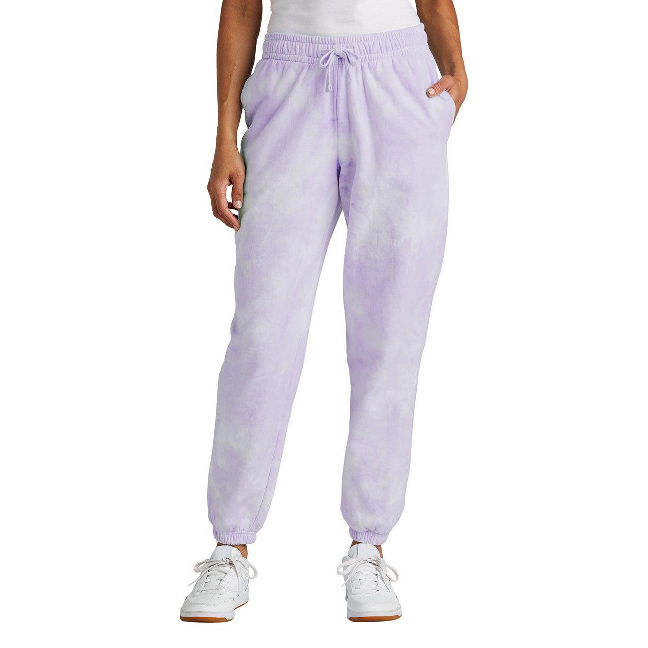 Amethyst Sweatpants - Port & Company - Soft Tie-Dye