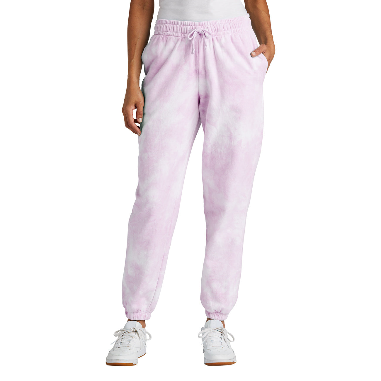Amethyst Sweatpants - Port & Company - Soft Tie-Dye