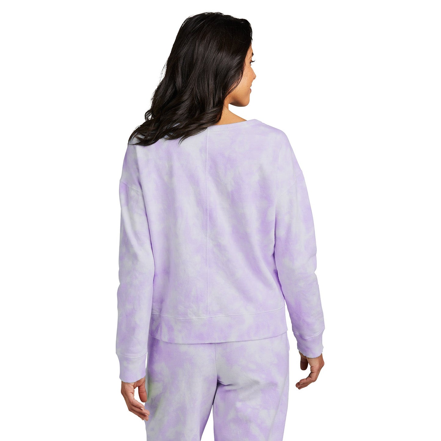 Amethyst Sweatshirt - Port & Company - Soft Tie-Dye