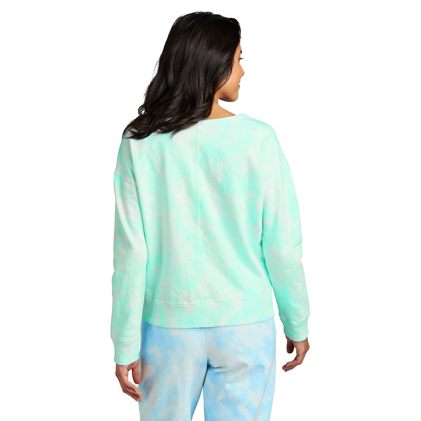 Amethyst Sweatshirt - Port & Company - Soft Tie-Dye