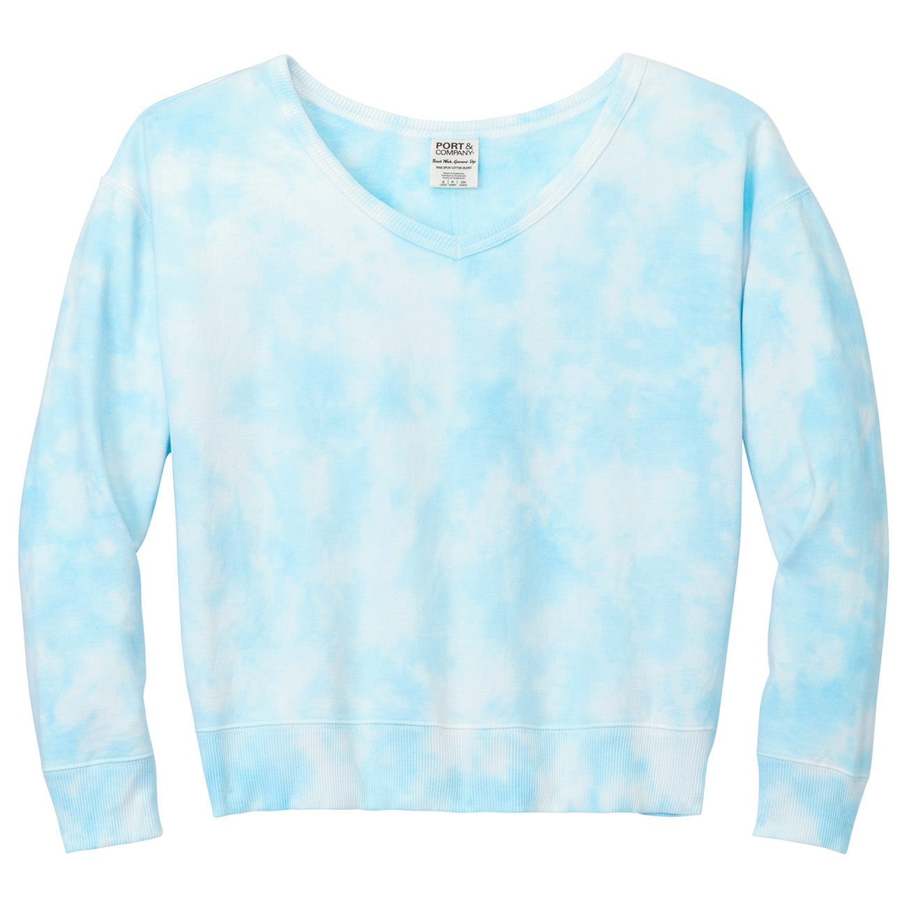 Amethyst Sweatshirt - Port & Company - Soft Tie-Dye
