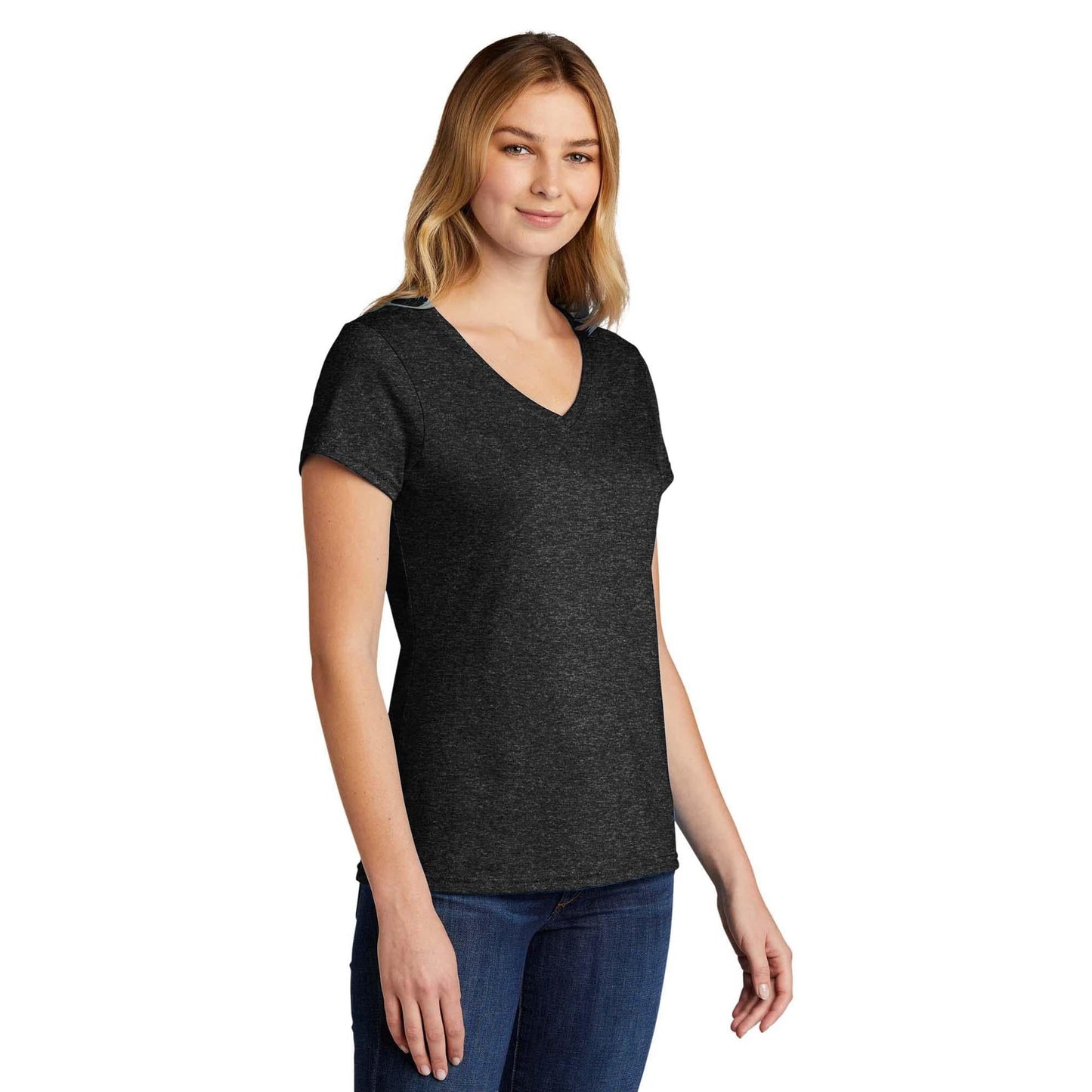 Black Heather T-Shirts - Port & Company - Comfortable Style