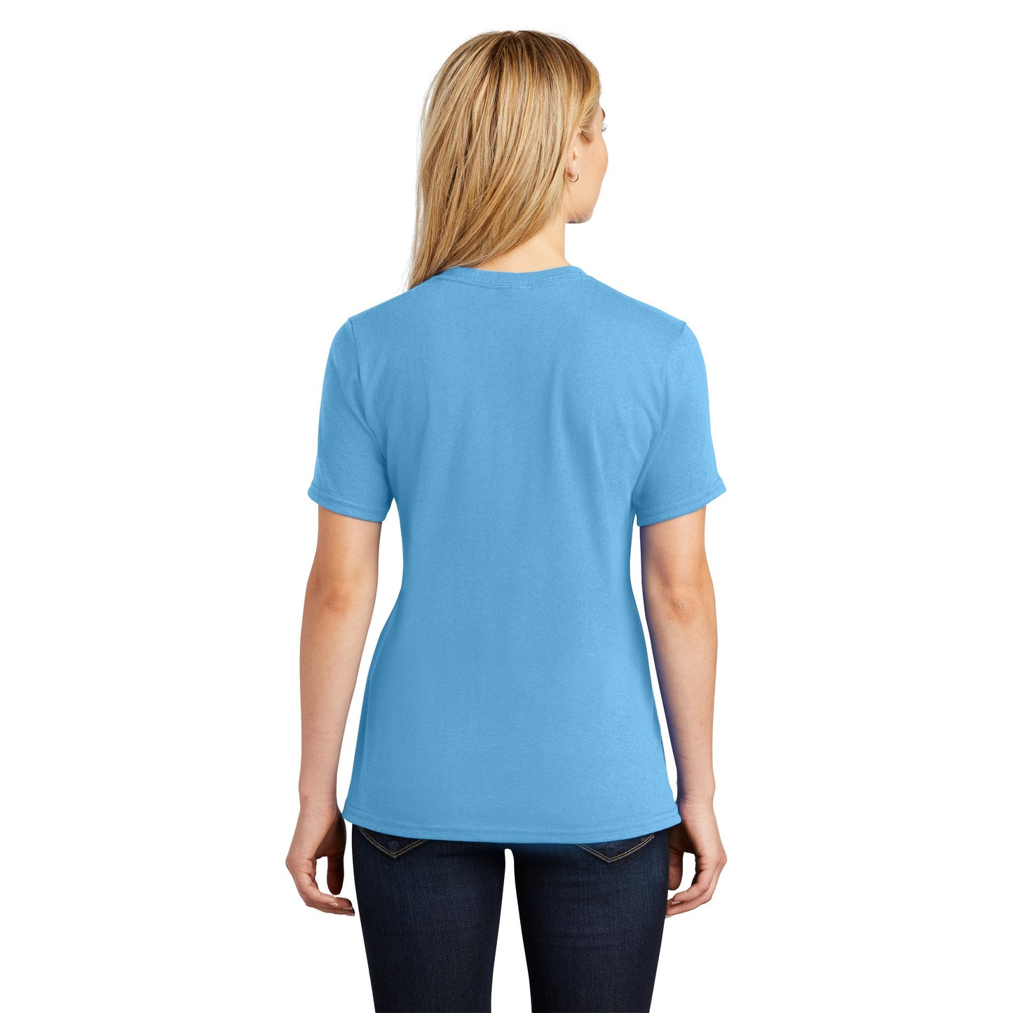 Aquatic Blue T-Shirt - Port & Company - Comfortable Fit
