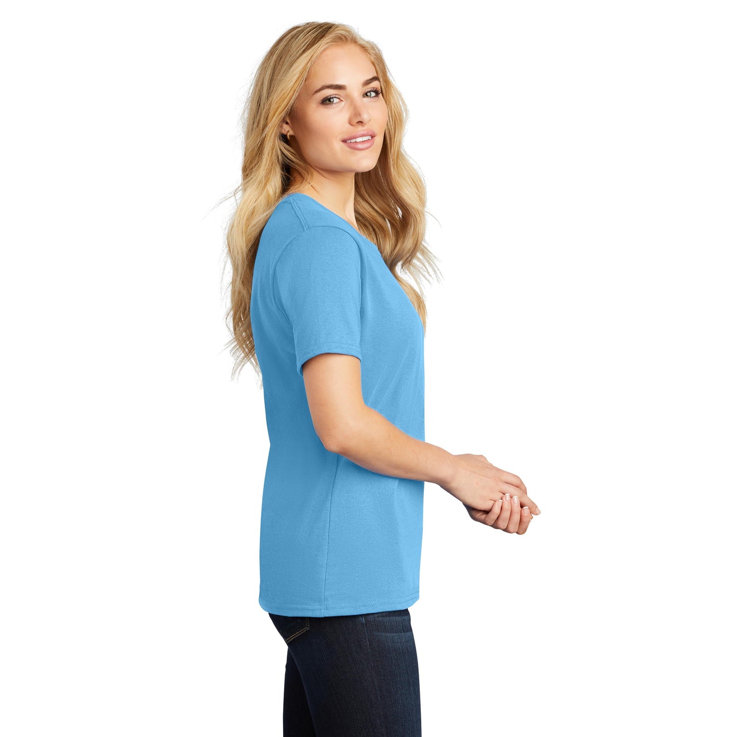 Aquatic Blue T-Shirt - Port & Company - Comfortable Fit