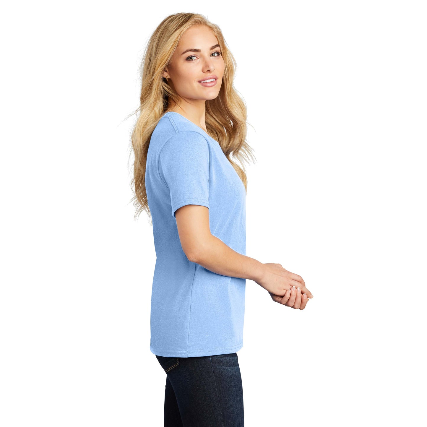 Aquatic Blue T-Shirt - Port & Company - Comfortable Fit