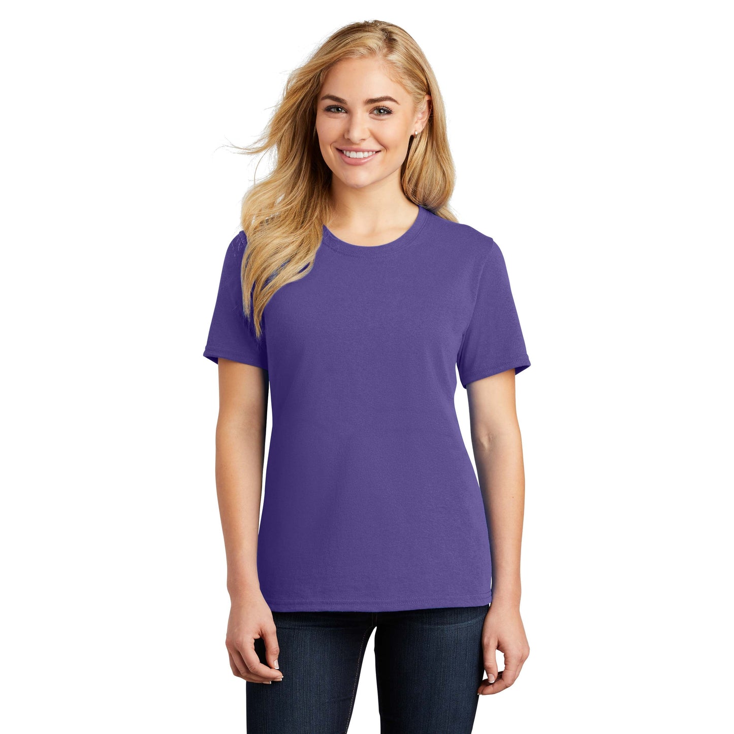 Aquatic Blue T-Shirt - Port & Company - Comfortable Fit