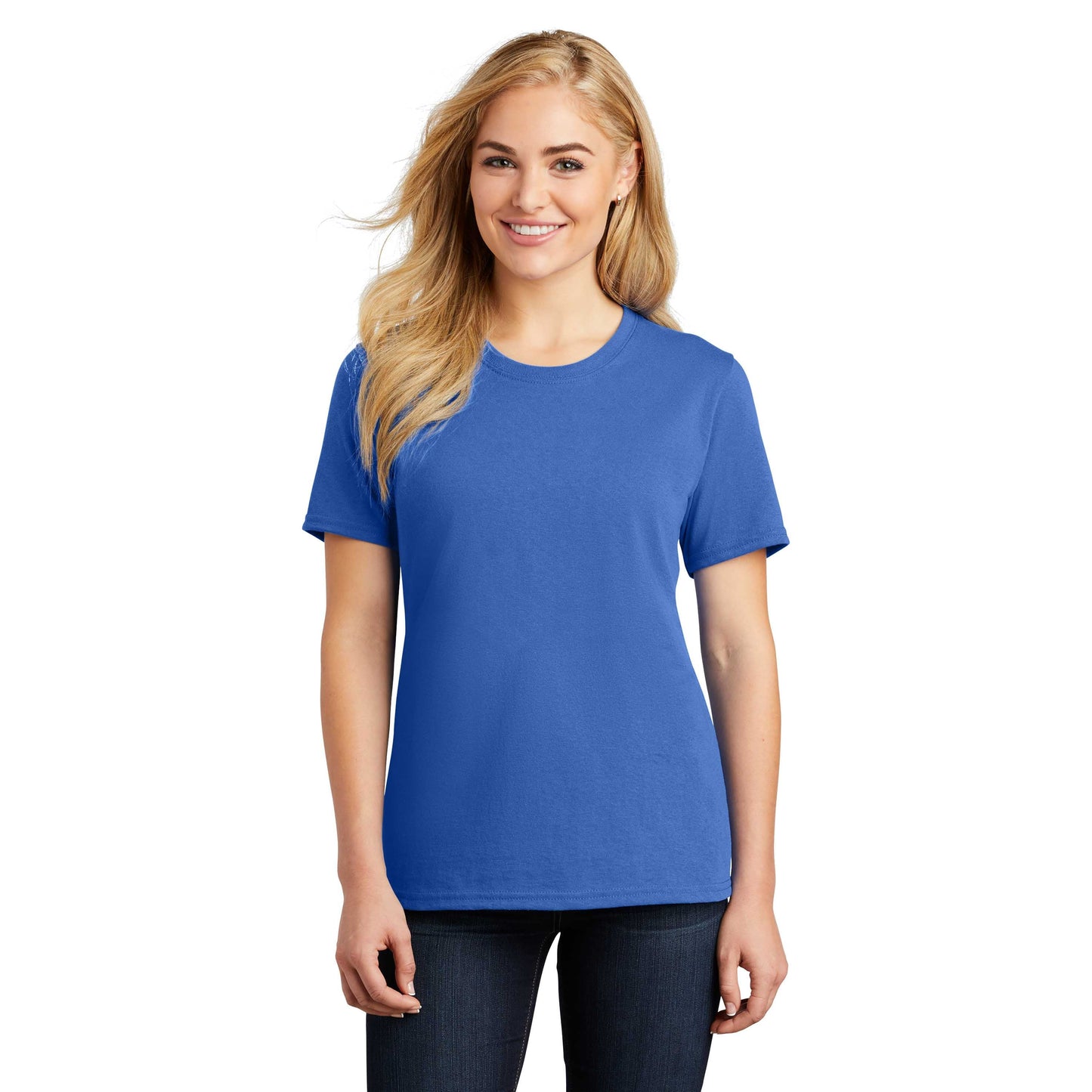 Aquatic Blue T-Shirt - Port & Company - Comfortable Fit