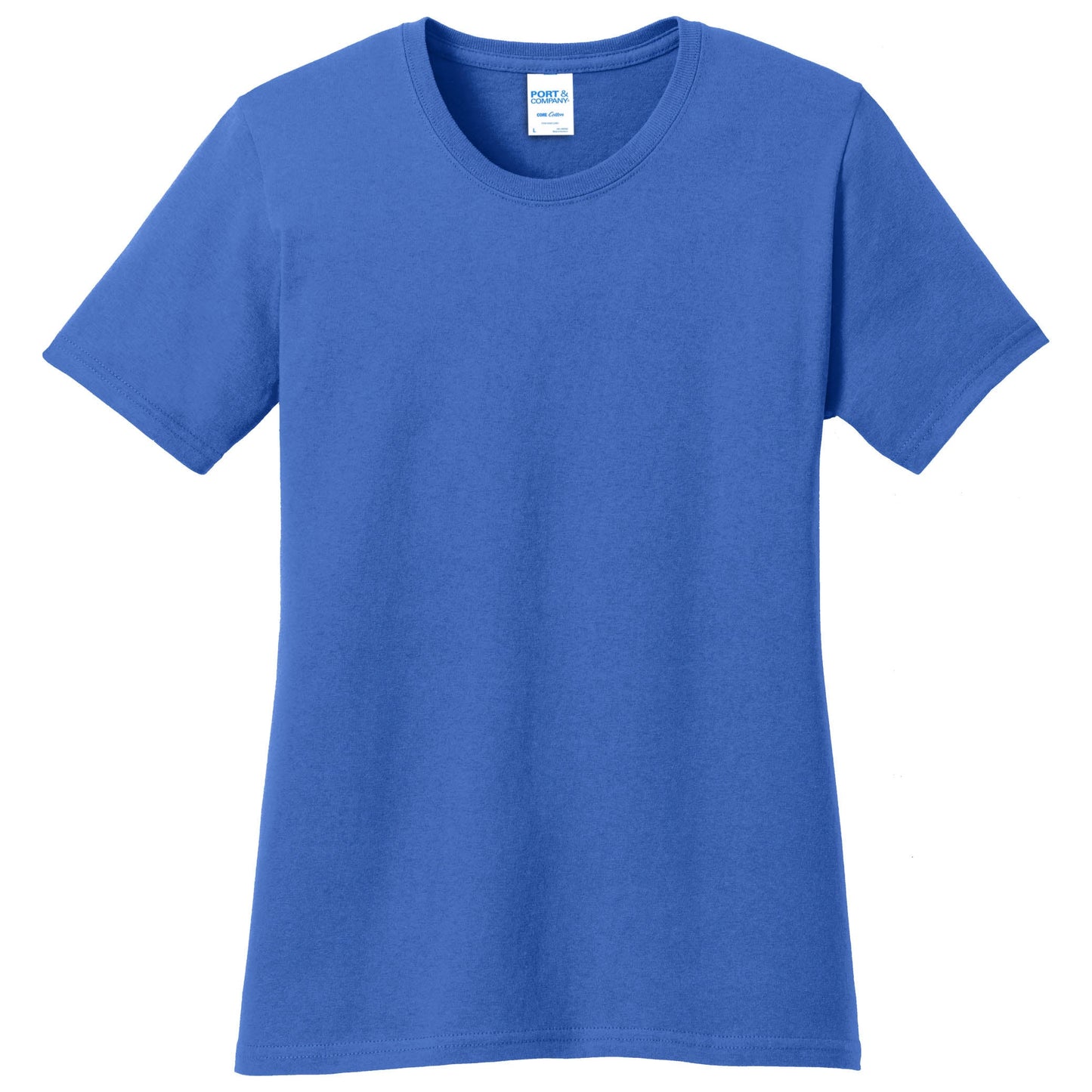 Aquatic Blue T-Shirt - Port & Company - Comfortable Fit