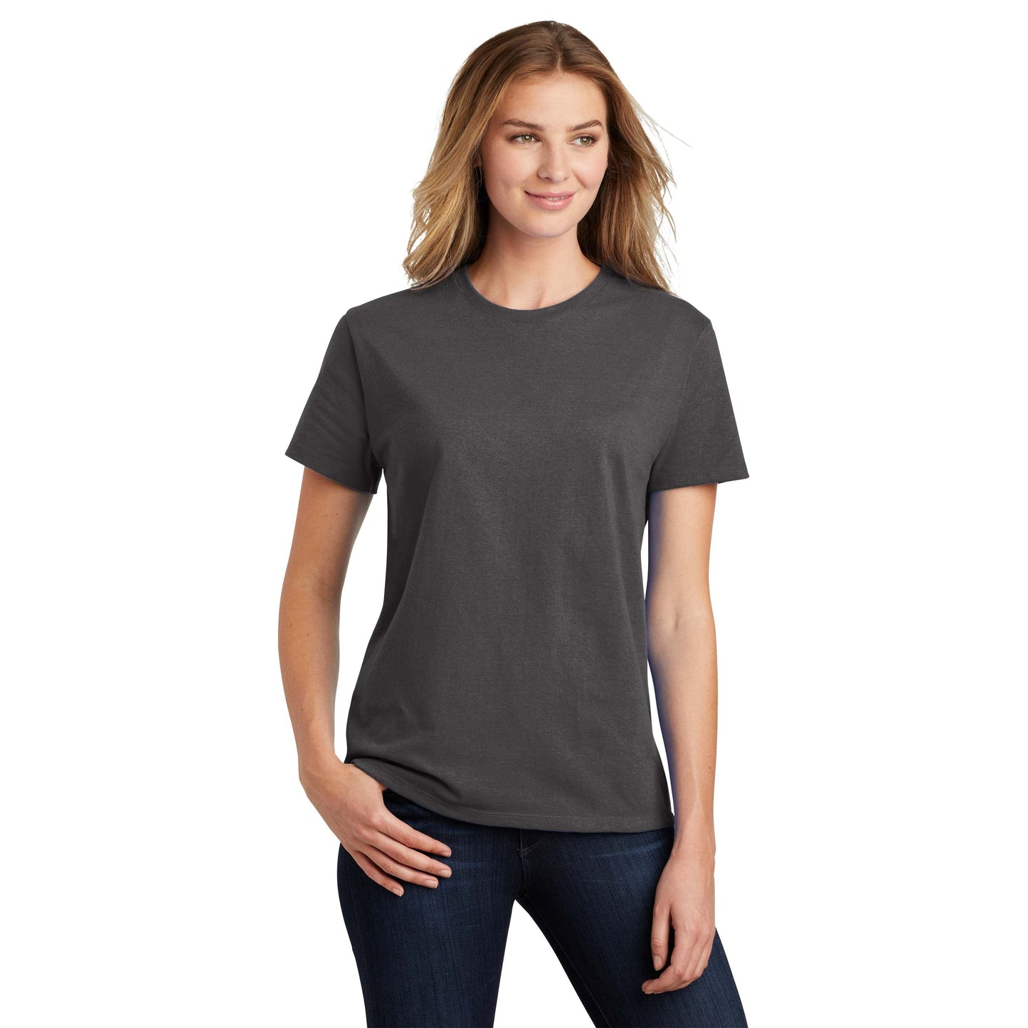 White T-Shirts - Port & Company - Essential Fit - Soft Cotton