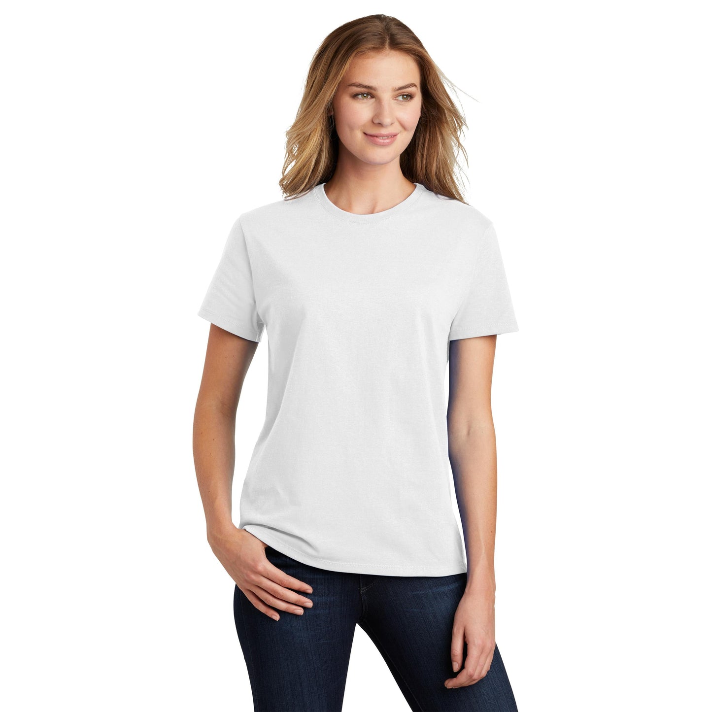 White T-Shirts - Port & Company - Essential Fit - Soft Cotton
