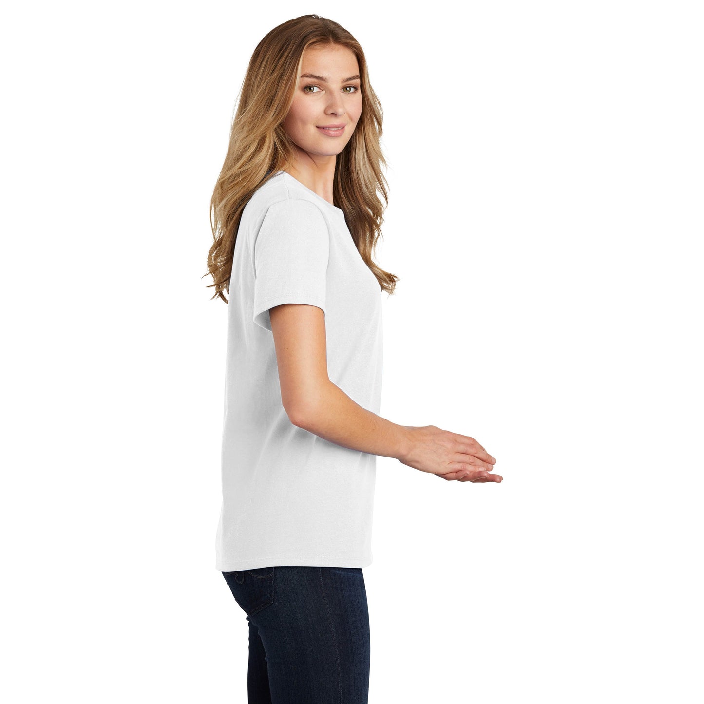 White T-Shirts - Port & Company - Essential Fit - Soft Cotton