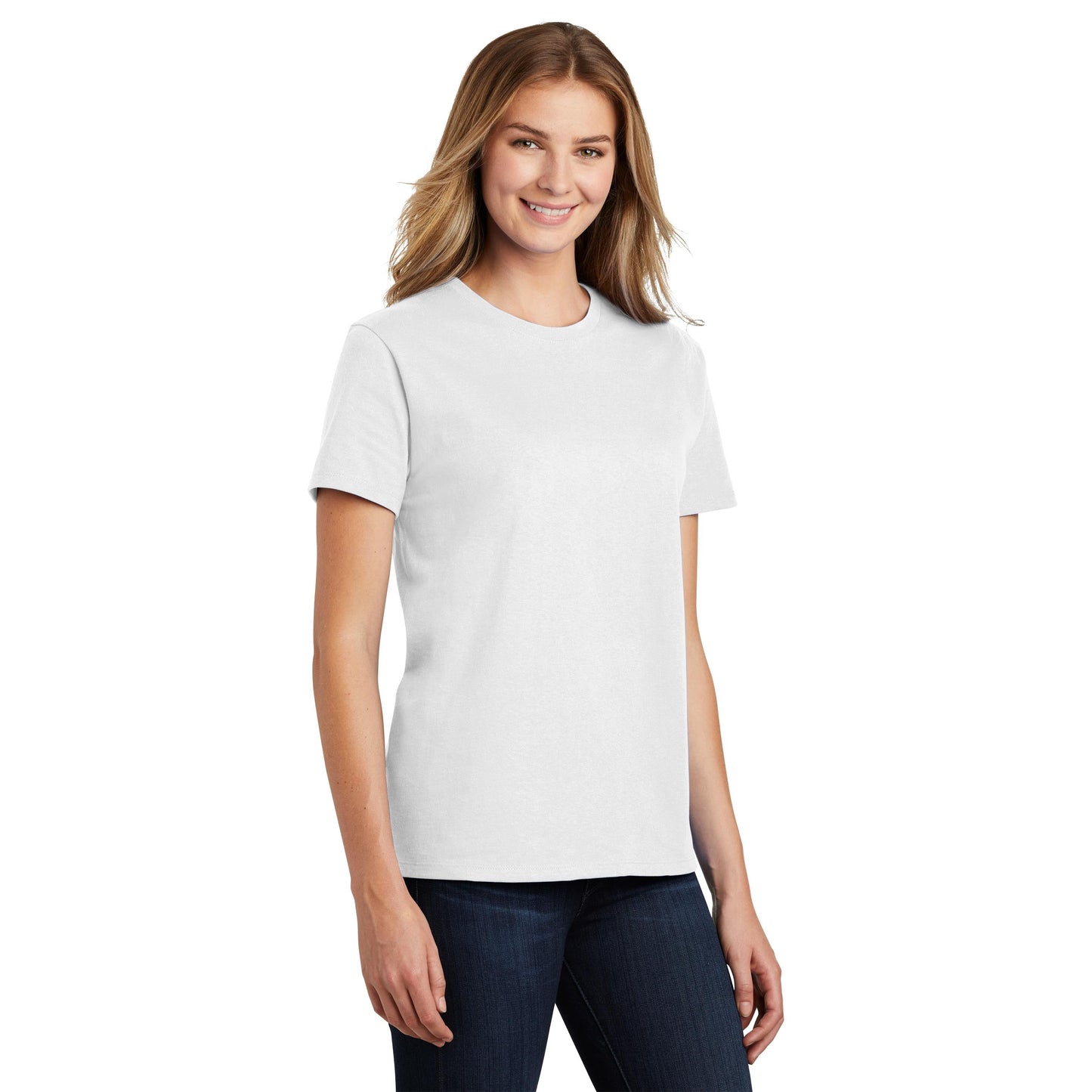 White T-Shirts - Port & Company - Essential Fit - Soft Cotton