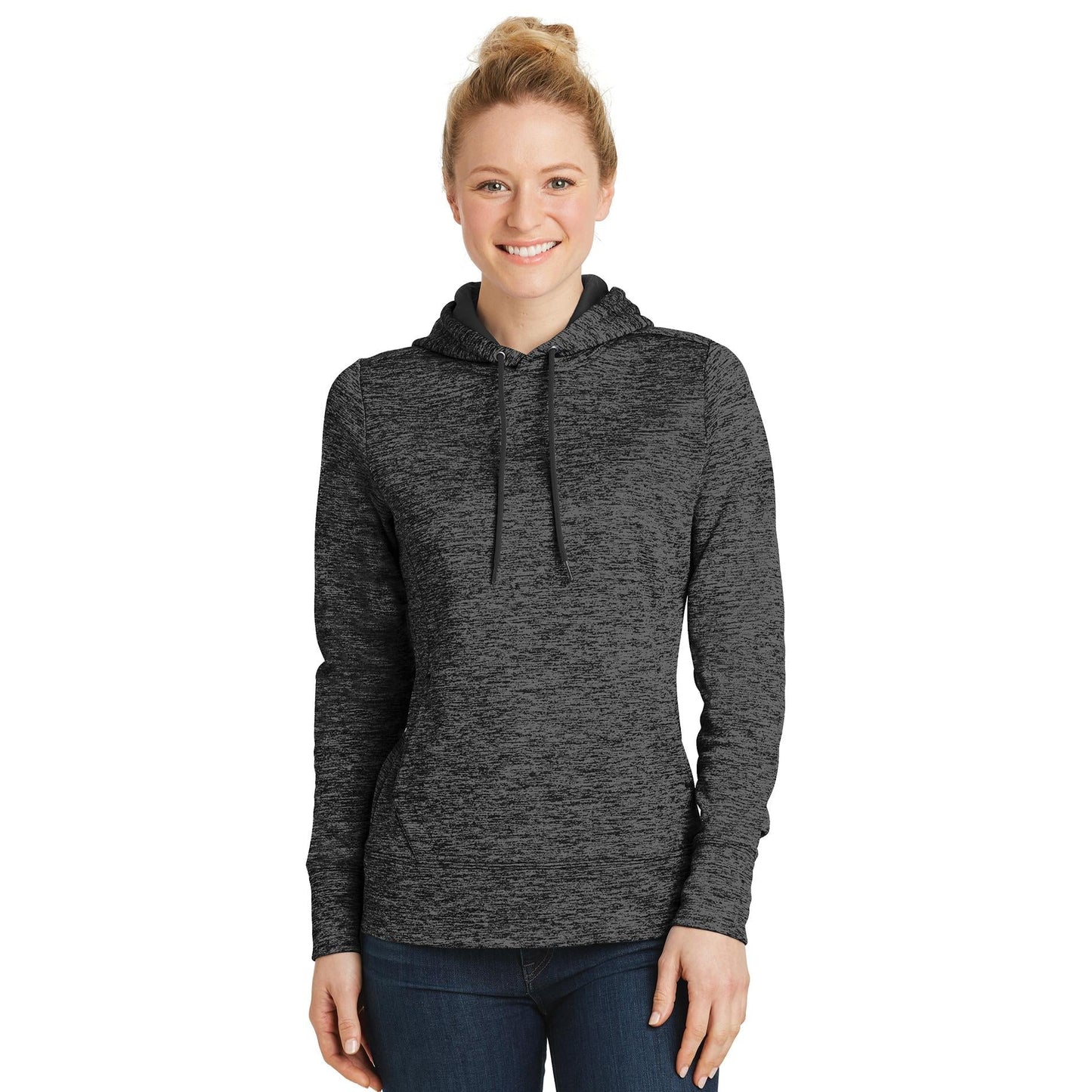 Grey/Black Electric Sweatshirt - Sport-Tek - Stylish Fit