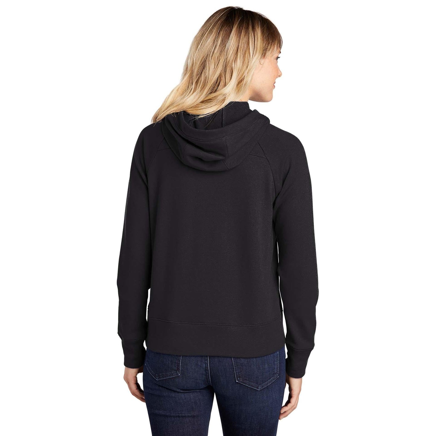 Black Lightweight Sweatshirt - Sport-Tek - Cowl Neck Style