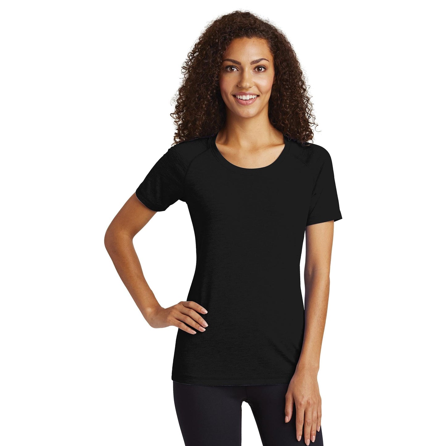 Dark Grey Heather T-Shirt - Sport-Tek - Soft Fabric