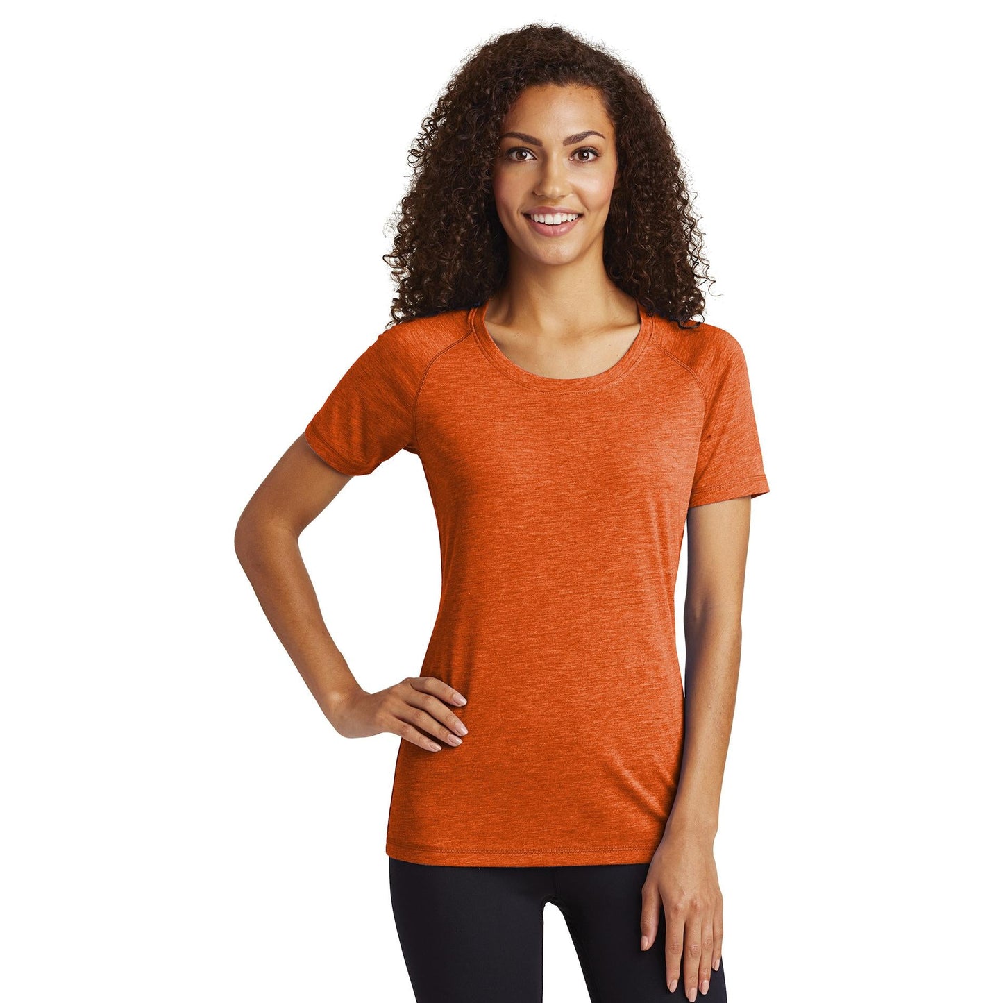 Dark Grey Heather T-Shirt - Sport-Tek - Soft Fabric