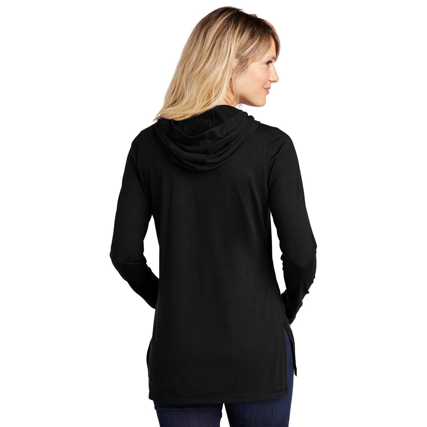 Black Triad Solid Hoodie - Sport-Tek - Soft Wicking Fabric