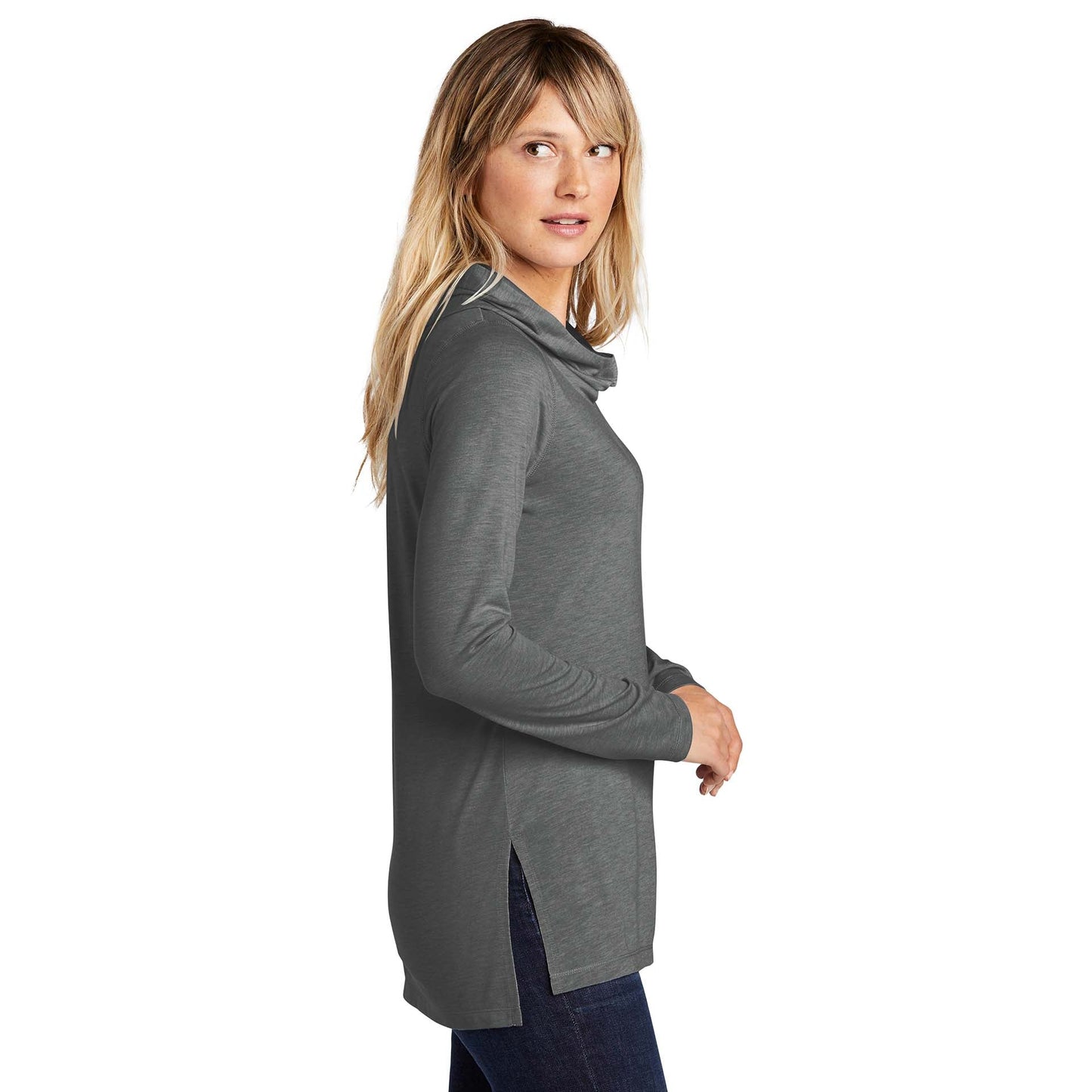 Black Triad Solid Hoodie - Sport-Tek - Soft Wicking Fabric