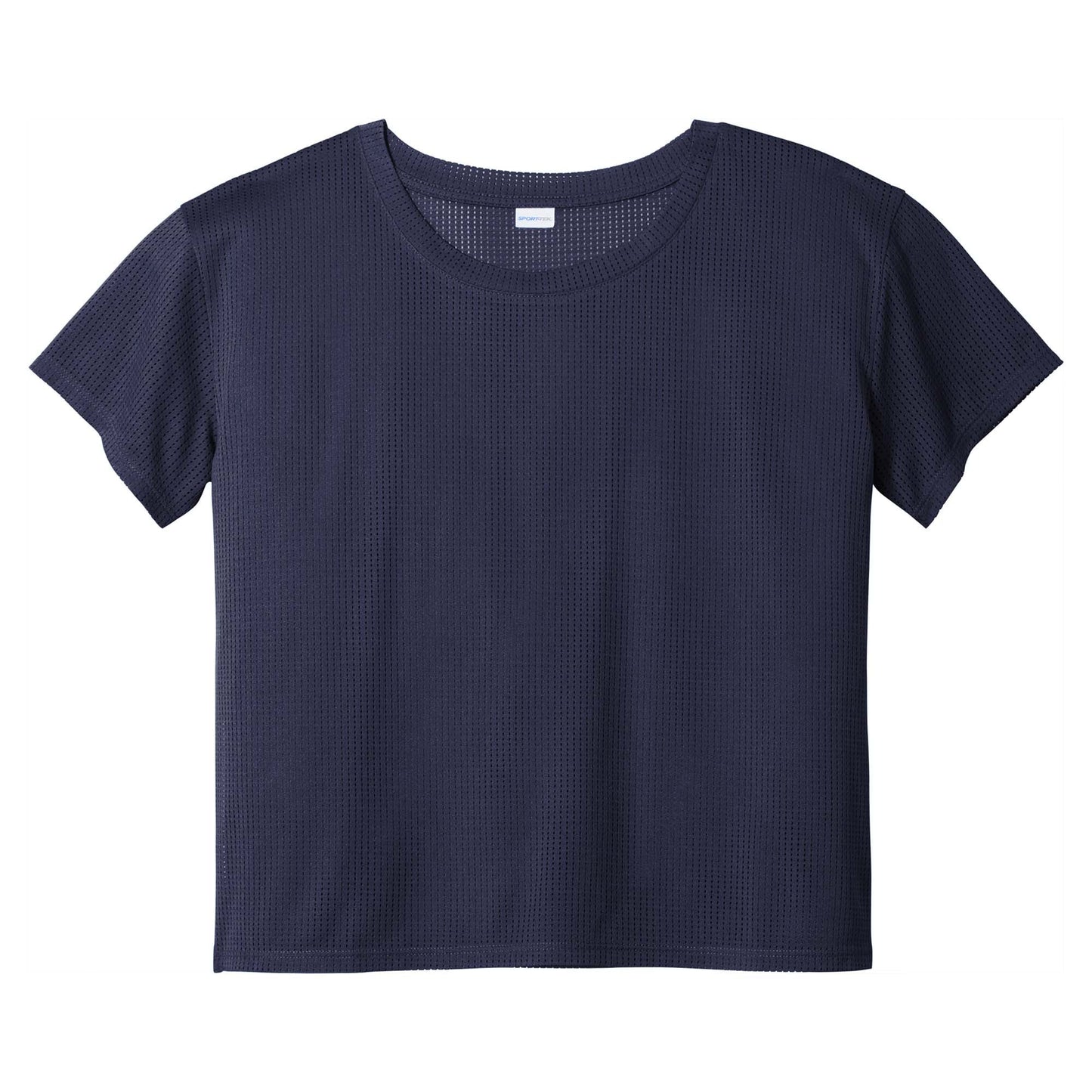 Black Cropped Tee - Sport-Tek - Stylish Fabric
