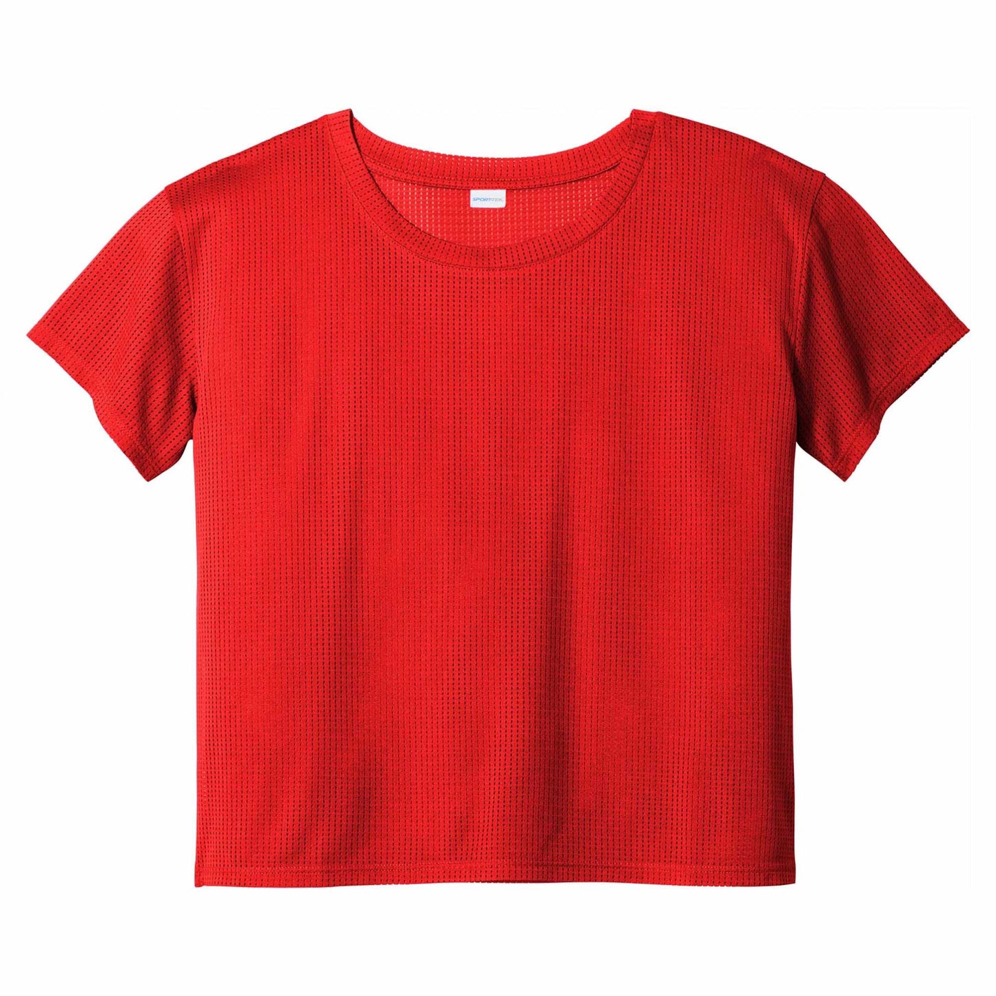 Black Cropped Tee - Sport-Tek - Stylish Fabric