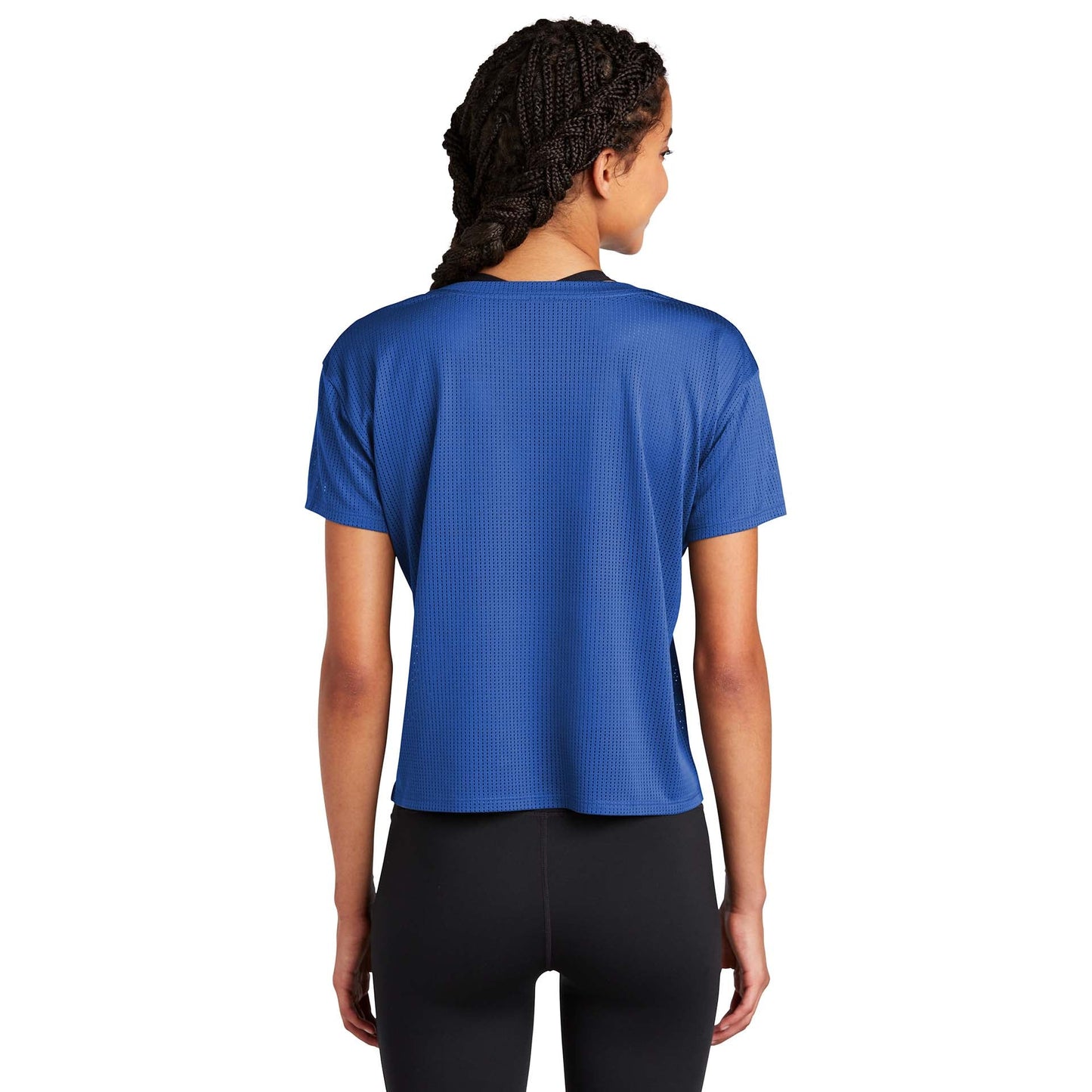 Black Cropped Tee - Sport-Tek - Stylish Fabric