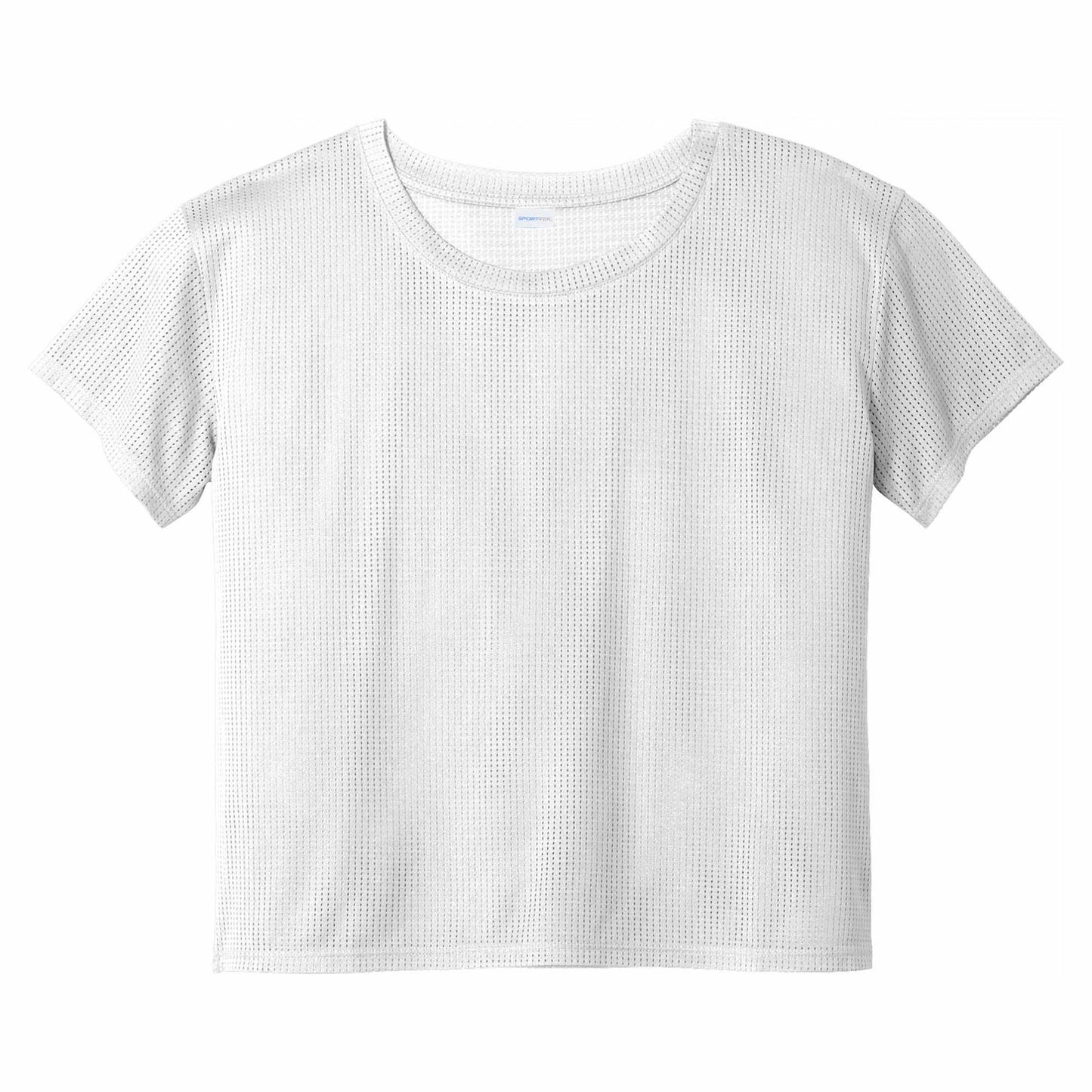 Black Cropped Tee - Sport-Tek - Stylish Fabric