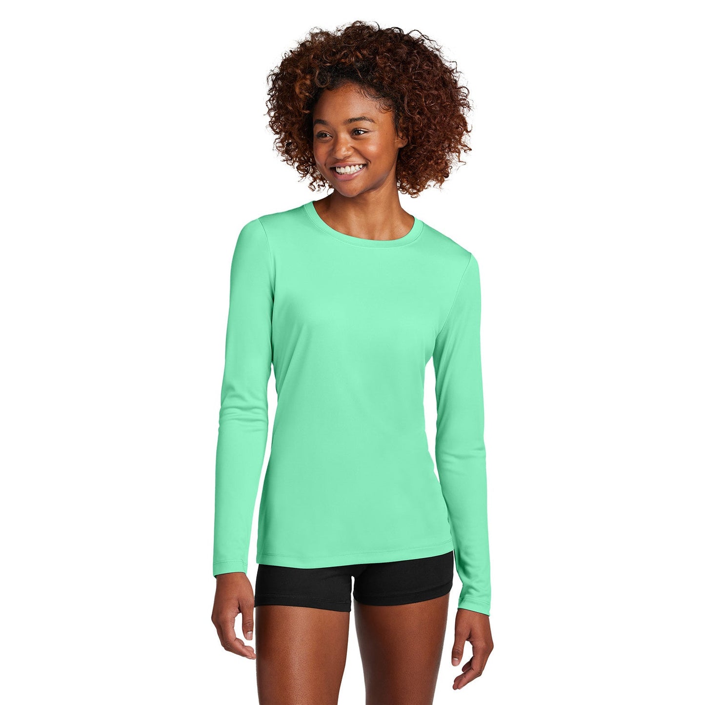 Black Long Sleeve T-Shirt - Sport-Tek - UV Protection