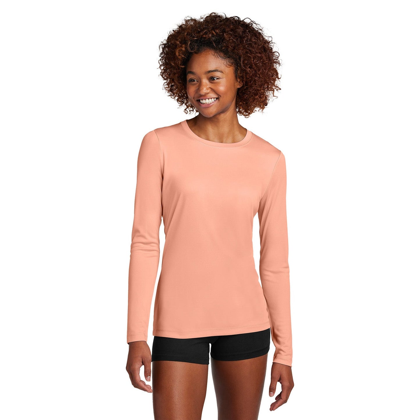 Black Long Sleeve T-Shirt - Sport-Tek - UV Protection