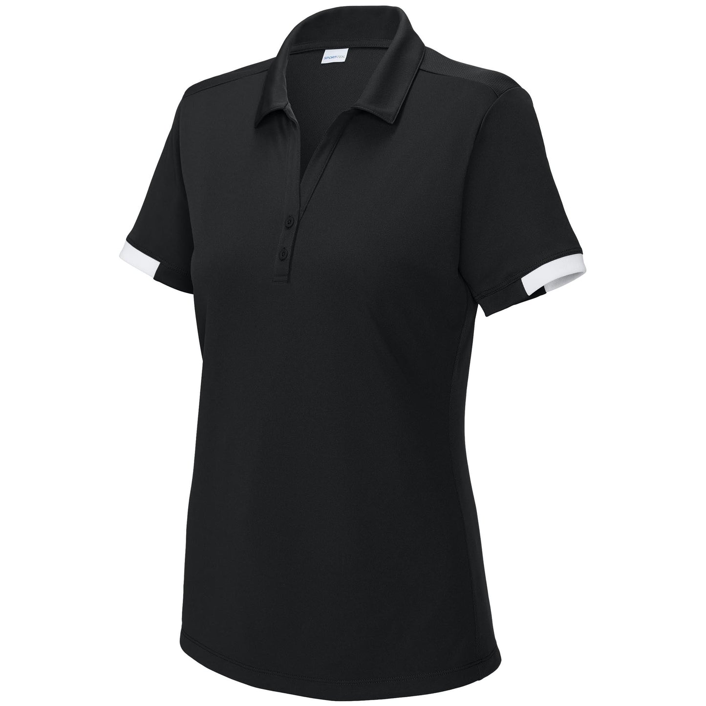 Black/Deep Red Polo Shirts - Sport-Tek - Stylish Design