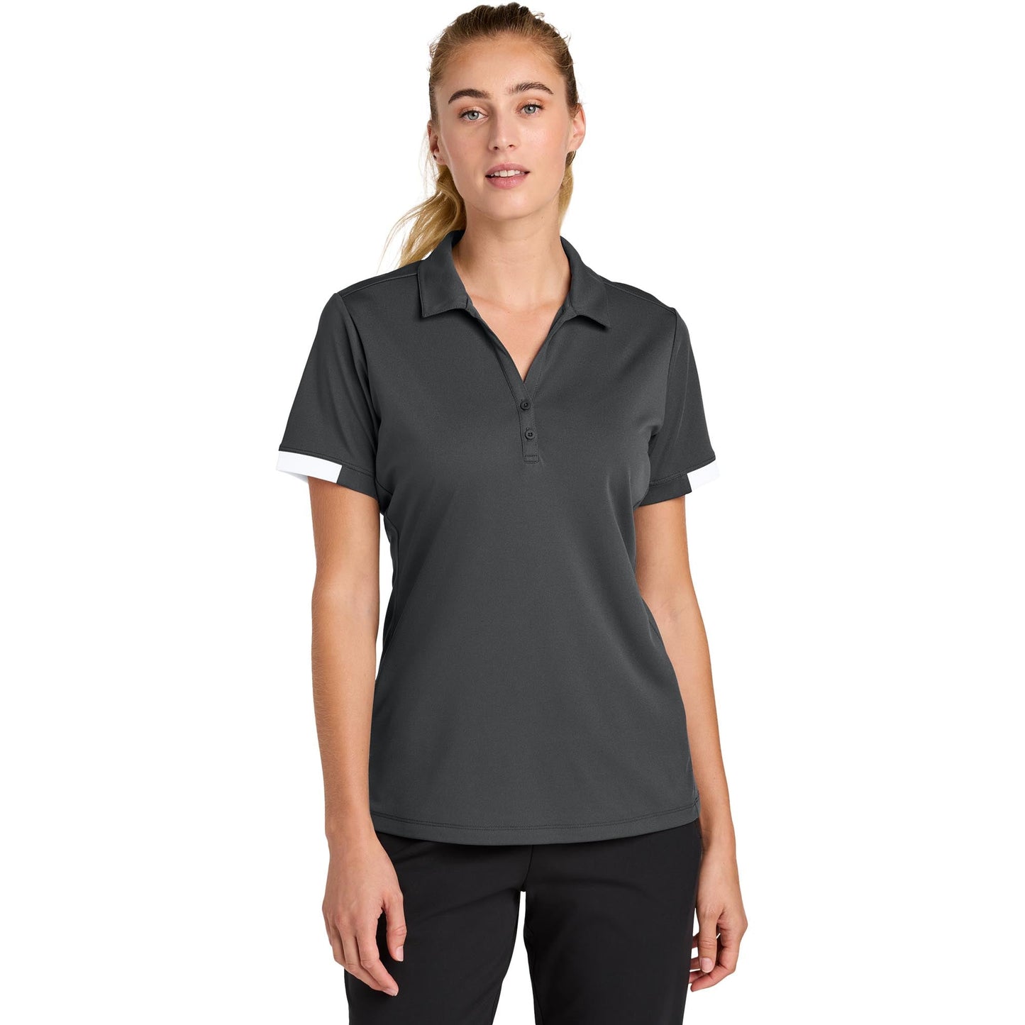 Black/Deep Red Polo Shirts - Sport-Tek - Stylish Design