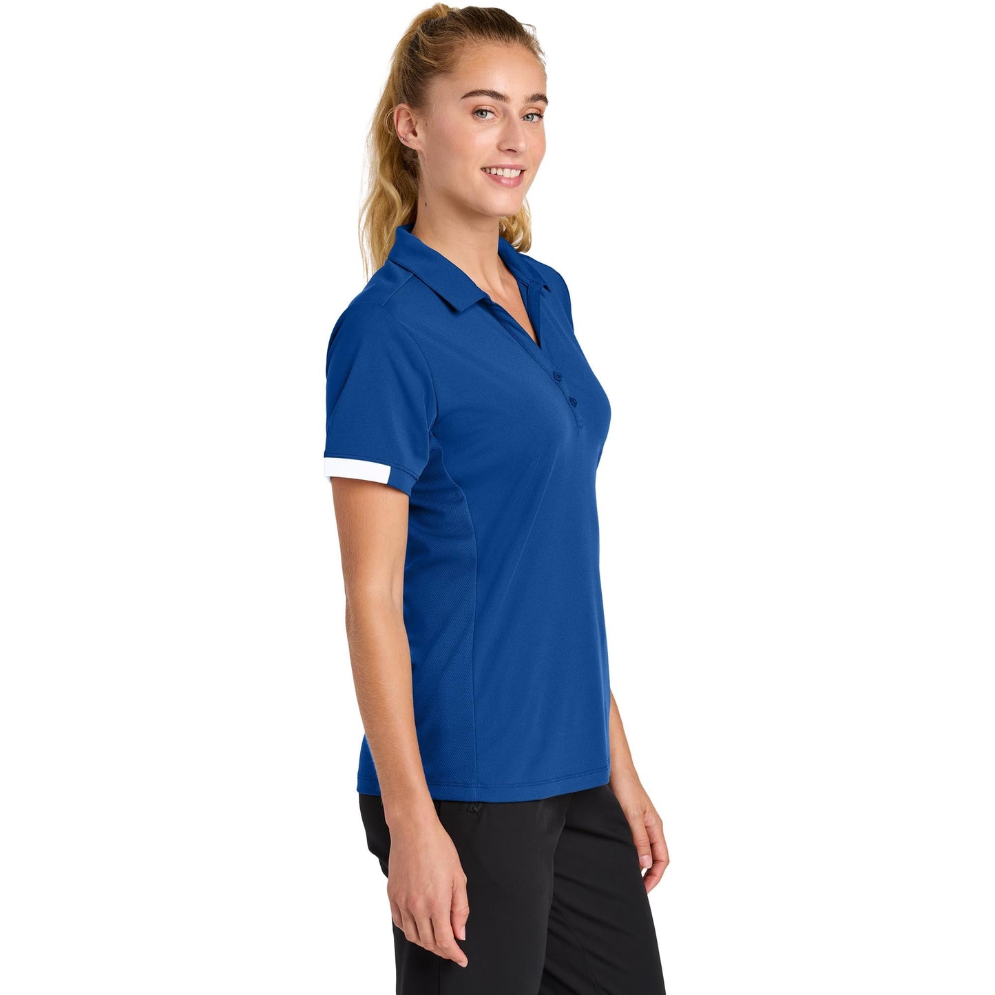 Black/Deep Red Polo Shirts - Sport-Tek - Stylish Design