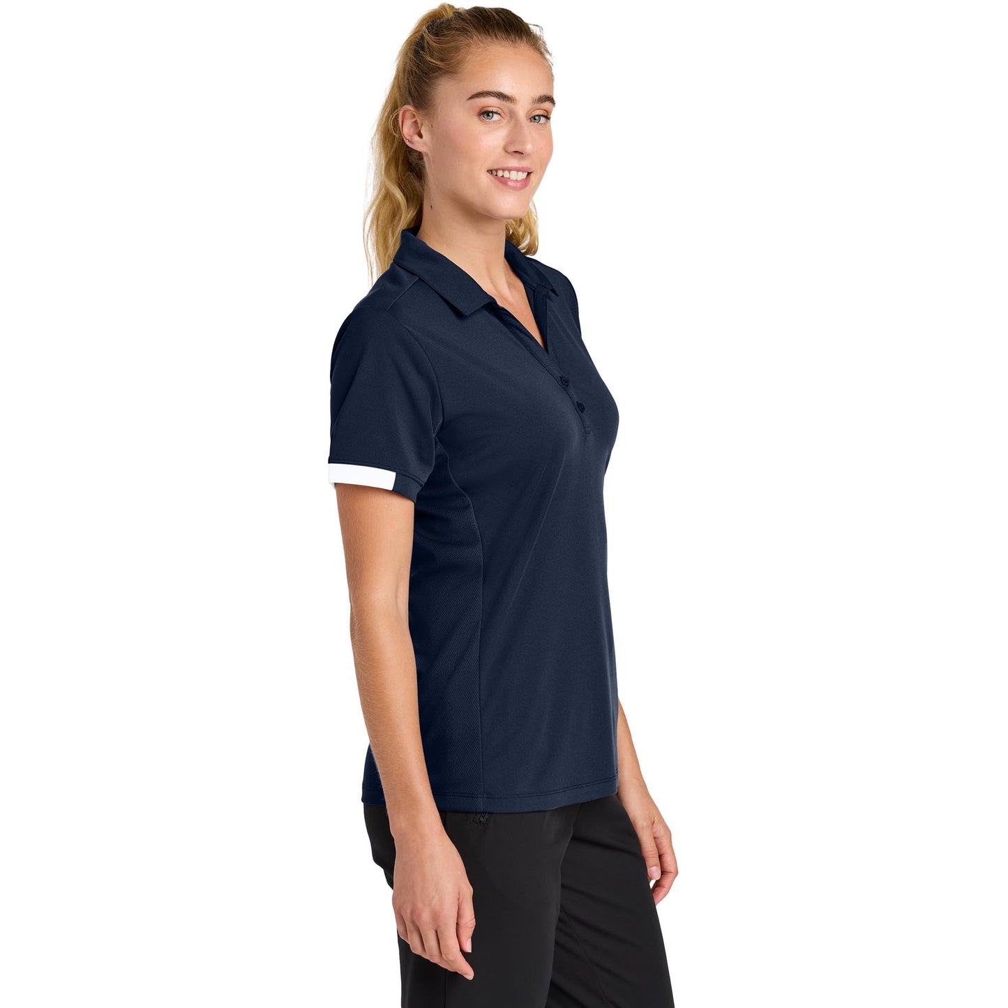 Black/Deep Red Polo Shirts - Sport-Tek - Stylish Design