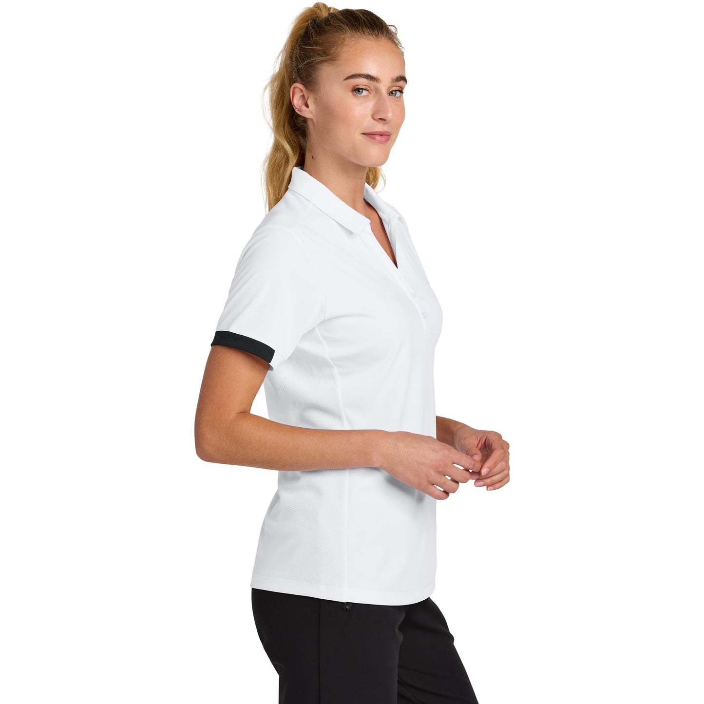 Black/Deep Red Polo Shirts - Sport-Tek - Stylish Design