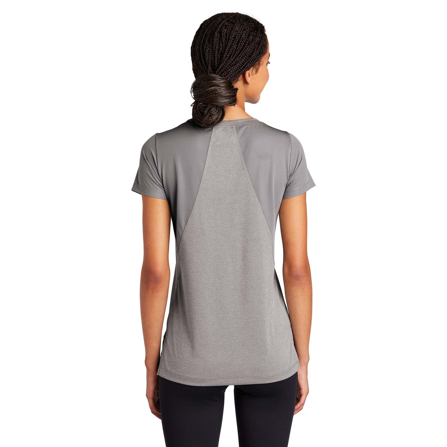 Black Heather T-Shirt - Sport-Tek - Performance Fabric
