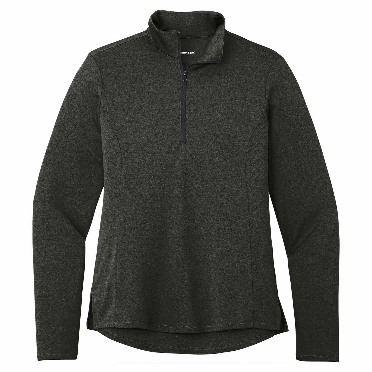 Black Heather Sweatshirt - Sport-Tek - Lightweight Design