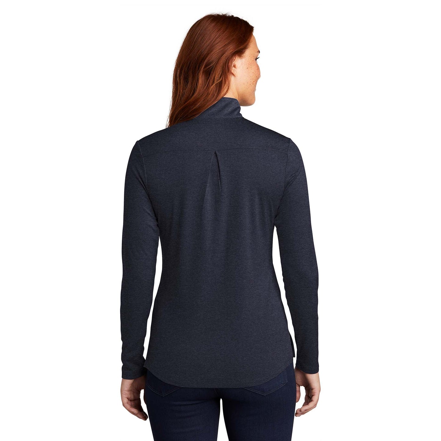 Black Heather Sweatshirt - Sport-Tek - Lightweight Design