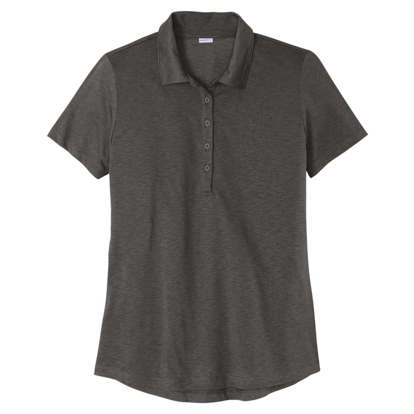 Black Polo Shirts - Sport-Tek - Moisture-Wicking Cotton