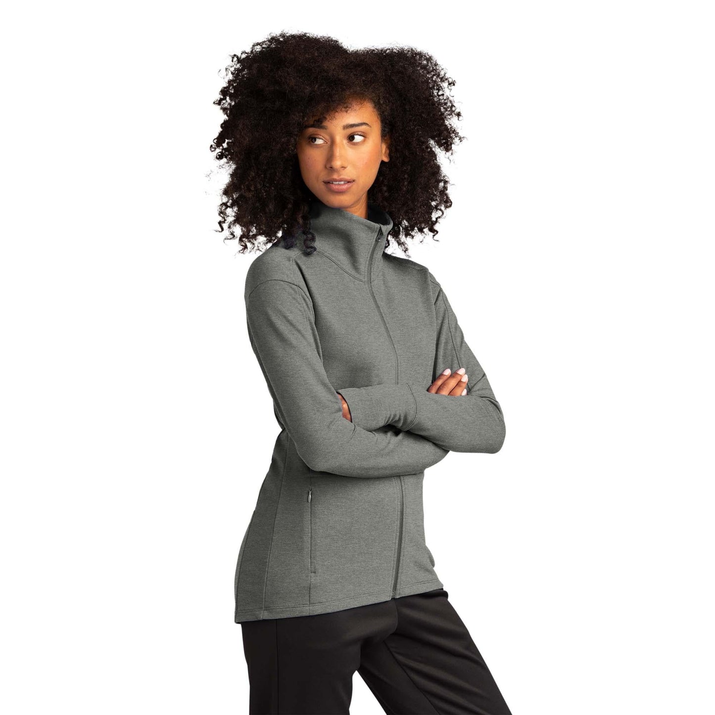Black Fleece Jacket - Sport-Tek - Soft, Moisture-Wicking