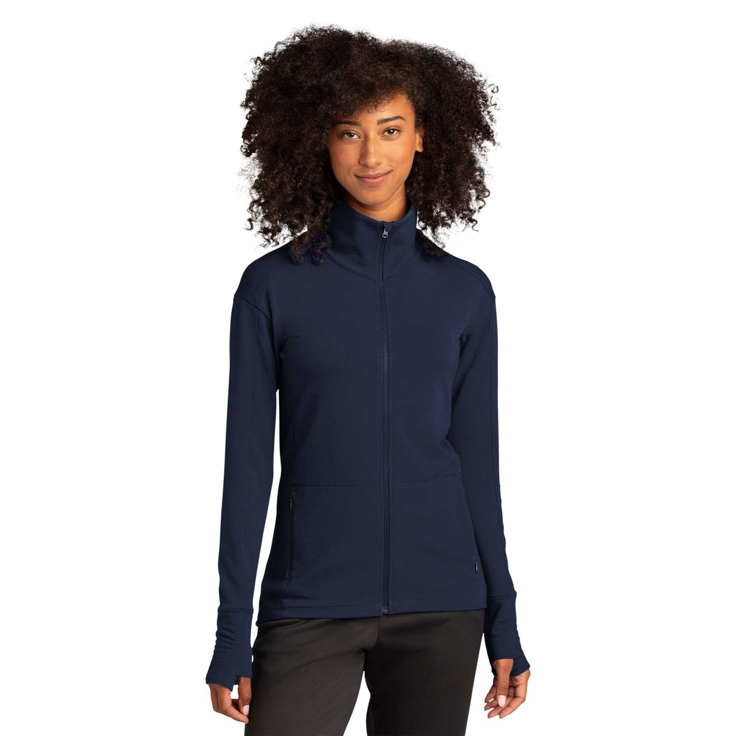 Black Fleece Jacket - Sport-Tek - Soft, Moisture-Wicking
