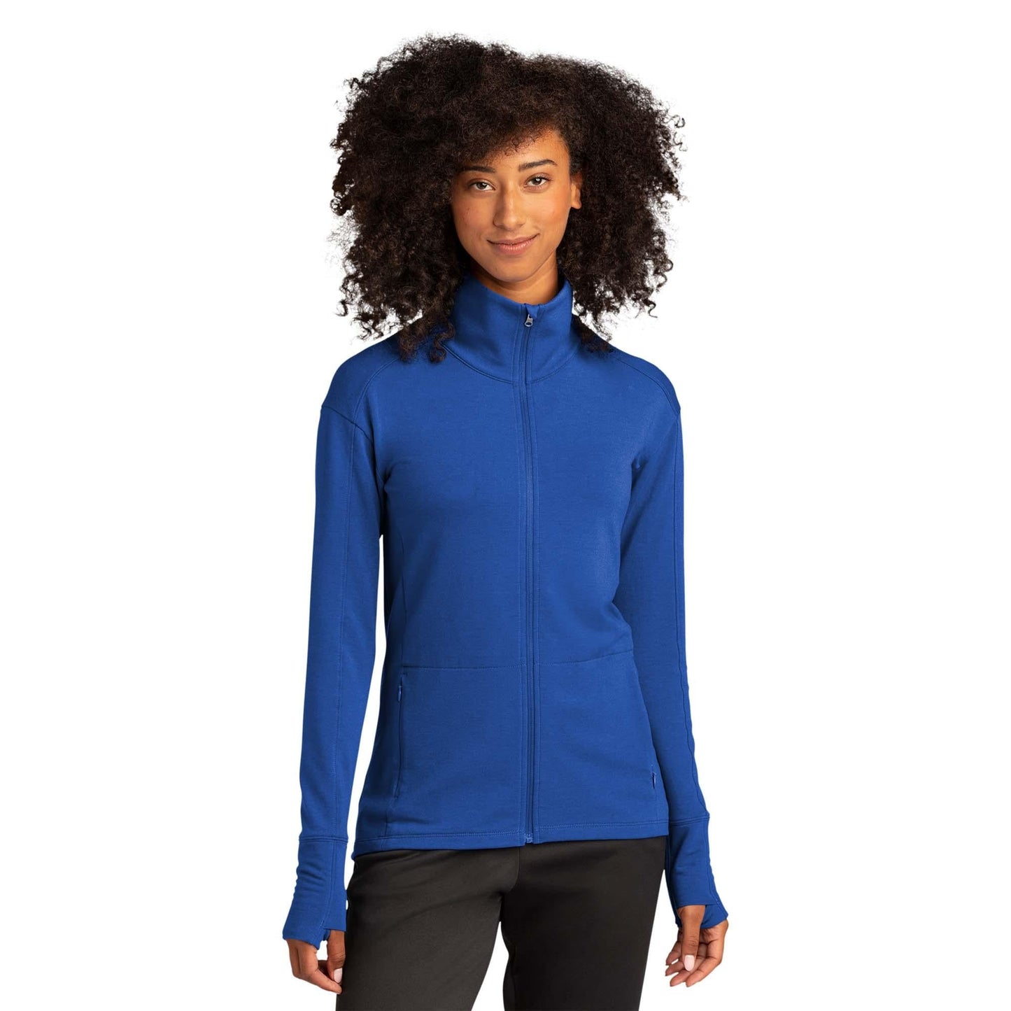 Black Fleece Jacket - Sport-Tek - Soft, Moisture-Wicking