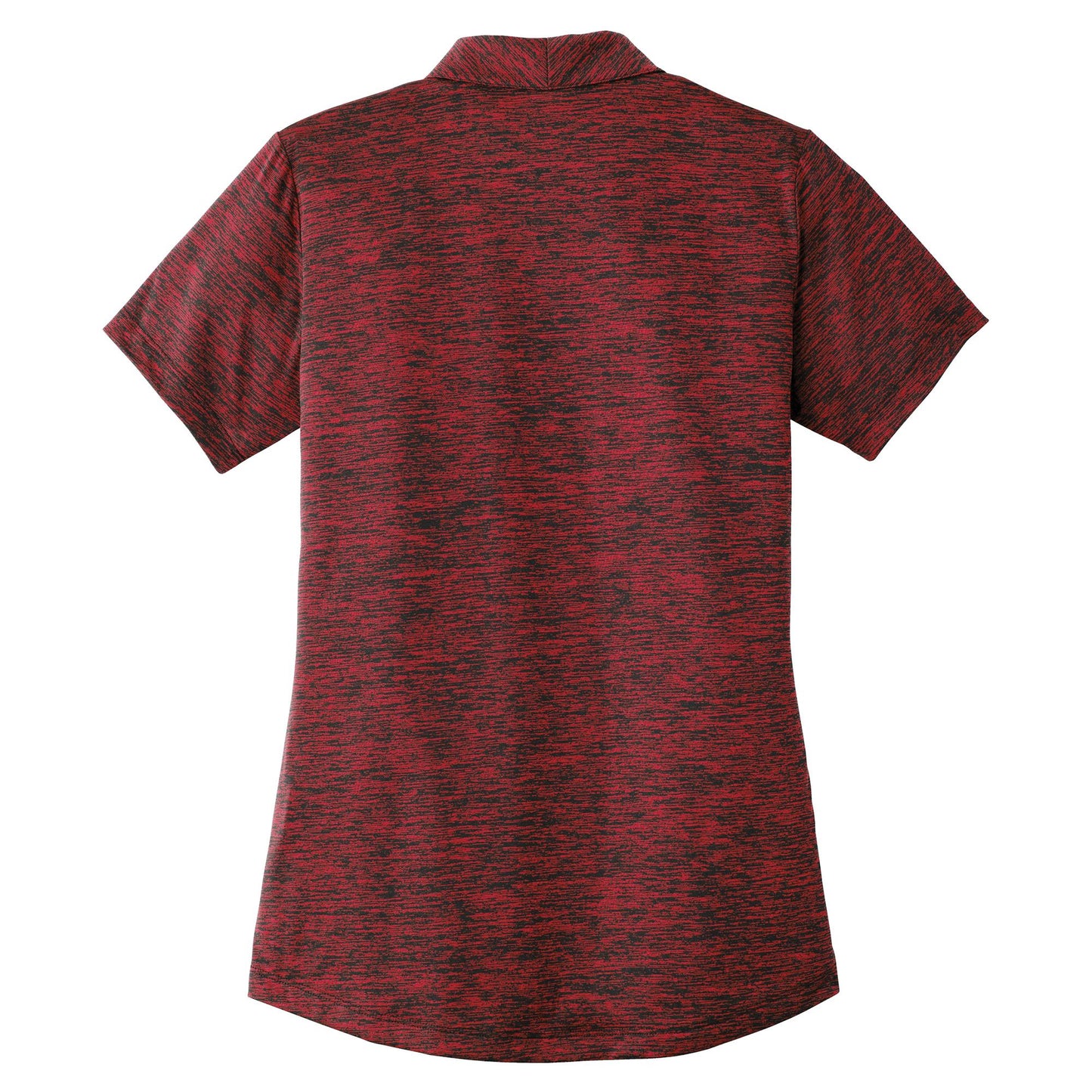 Black Electric Polo - Sport-Tek - Stylish Heather Design